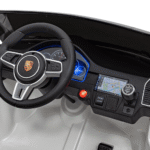 Porsche Cayenne S na akumulator dla dzieci Lakier Biały + Pilot + Wolny START + EVA + Audio LED - obrazek 12