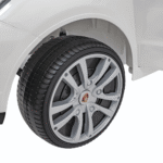 Porsche Cayenne S na akumulator dla dzieci Lakier Biały + Pilot + Wolny START + EVA + Audio LED - obrazek 13