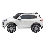 Porsche Cayenne S na akumulator dla dzieci Lakier Biały + Pilot + Wolny START + EVA + Audio LED - obrazek 7