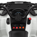 Quad XL ATV na akumulator dla dzieci Biały + Napęd 4x4 + Bagażnik + Wolny Start + EVA + Audio LED - obrazek 7
