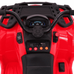 Quad XL ATV na akumulator dla dzieci Czerwony + Napęd 4x4 + Bagażnik + Wolny Start + EVA + Audio LED - obrazek 7