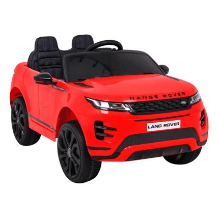 range rover evoque na akumulator dla dzieci czerwony pilot wolny start mp3 led