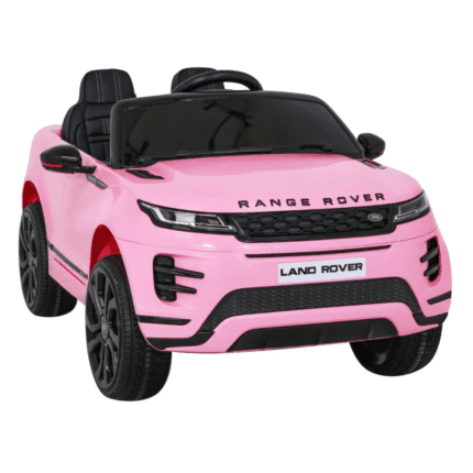 range rover evoque na akumulator dla dzieci rozowy pilot wolny start mp3 led