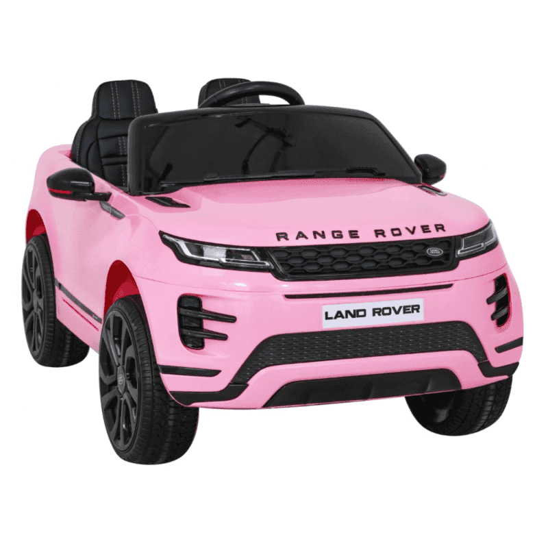 range rover evoque na akumulator dla dzieci rozowy pilot wolny start mp3 led