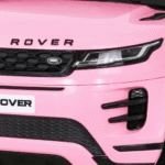 range rover evoque na akumulator dla dzieci rozowy pilot wolny start mp3 led - zdjecie produktu 8
