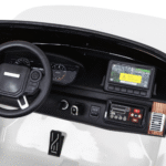 Range Rover HSE 2-osobowe Autko dla dzieci Biały + Pilot + Panel audio + LED - obrazek 10