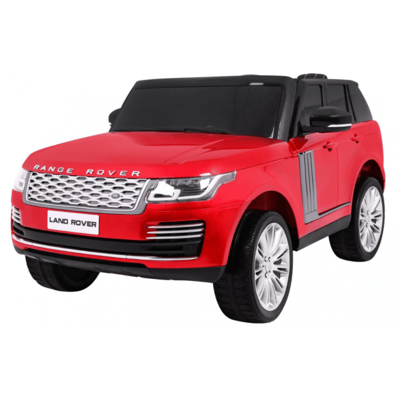 range rover hse lakierowane autko dla 2 dzieci czerwony pilot panel audio led - zdjecie produktu 1