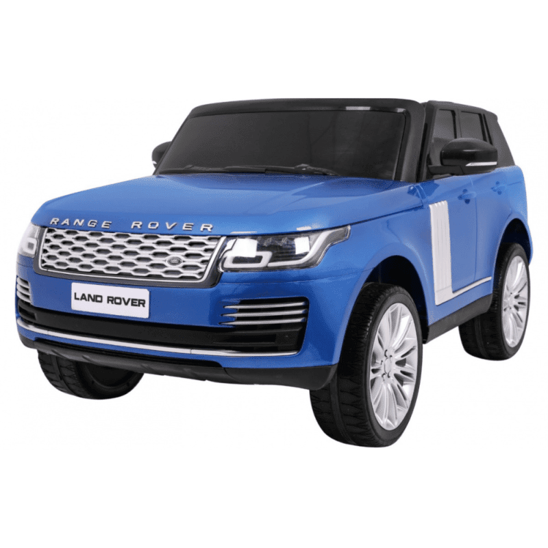 range rover hse lakierowane autko dla 2 dzieci niebieski pilot panel audio led - zdjecie produktu 1