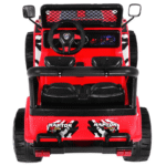 Terenowy Raptor Drifter na akumulator dla dzieci Czerwony + Pilot + Wolny Start + EVA + Dźwięki Światła - obrazek 5