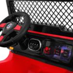 Terenowy Raptor Drifter na akumulator dla dzieci Czerwony + Pilot + Wolny Start + EVA + Dźwięki Światła - obrazek 7