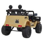 Toyota FJ Cruiser dla dzieci Beżowy + Pilot + Napęd 4x4 + Audio LED + EVA + Wolny Start - obrazek 3