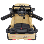 Toyota FJ Cruiser dla dzieci Beżowy + Pilot + Napęd 4x4 + Audio LED + EVA + Wolny Start - obrazek 5