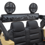 Toyota FJ Cruiser dla dzieci Beżowy + Pilot + Napęd 4x4 + Audio LED + EVA + Wolny Start - obrazek 9