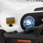 Toyota FJ Cruiser dla dzieci Biały + Pilot + Napęd 4x4 + Audio LED + EVA + Wolny Start - obrazek 6
