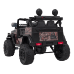 Toyota FJ Cruiser dla dzieci Czarny Liście + Pilot + Napęd 4x4 + Audio LED + EVA + Wolny Start - obrazek 4