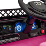 Toyota FJ Cruiser dla dzieci Różowy + Pilot + Napęd 4x4 + Audio LED + EVA + Wolny Start - obrazek 9