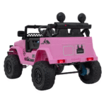 Toyota FJ Cruiser dla dzieci Różowy + Pilot + Napęd 4x4 + Audio LED + EVA + Wolny Start - obrazek 4