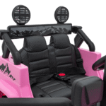 Toyota FJ Cruiser dla dzieci Różowy + Pilot + Napęd 4x4 + Audio LED + EVA + Wolny Start - obrazek 8