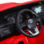 Toyota Hilux na akumulator dla dzieci Czerwony + Napęd 4x4 + Pilot + 2 bagażniki + Radio MP3 + LED - obrazek 10