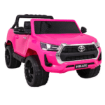 Toyota Hilux na akumulator dla dzieci Różowy + Napęd 4x4 + Pilot + 2 bagażniki + Radio MP3 + LED