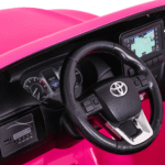 Toyota Hilux na akumulator dla dzieci Różowy + Napęd 4x4 + Pilot + 2 bagażniki + Radio MP3 + LED - obrazek 10