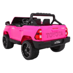 Toyota Hilux na akumulator dla dzieci Różowy + Napęd 4x4 + Pilot + 2 bagażniki + Radio MP3 + LED - obrazek 3