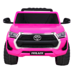 Toyota Hilux na akumulator dla dzieci Różowy + Napęd 4x4 + Pilot + 2 bagażniki + Radio MP3 + LED - obrazek 6