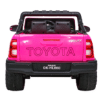 Toyota Hilux na akumulator dla dzieci Różowy + Napęd 4x4 + Pilot + 2 bagażniki + Radio MP3 + LED - obrazek 7