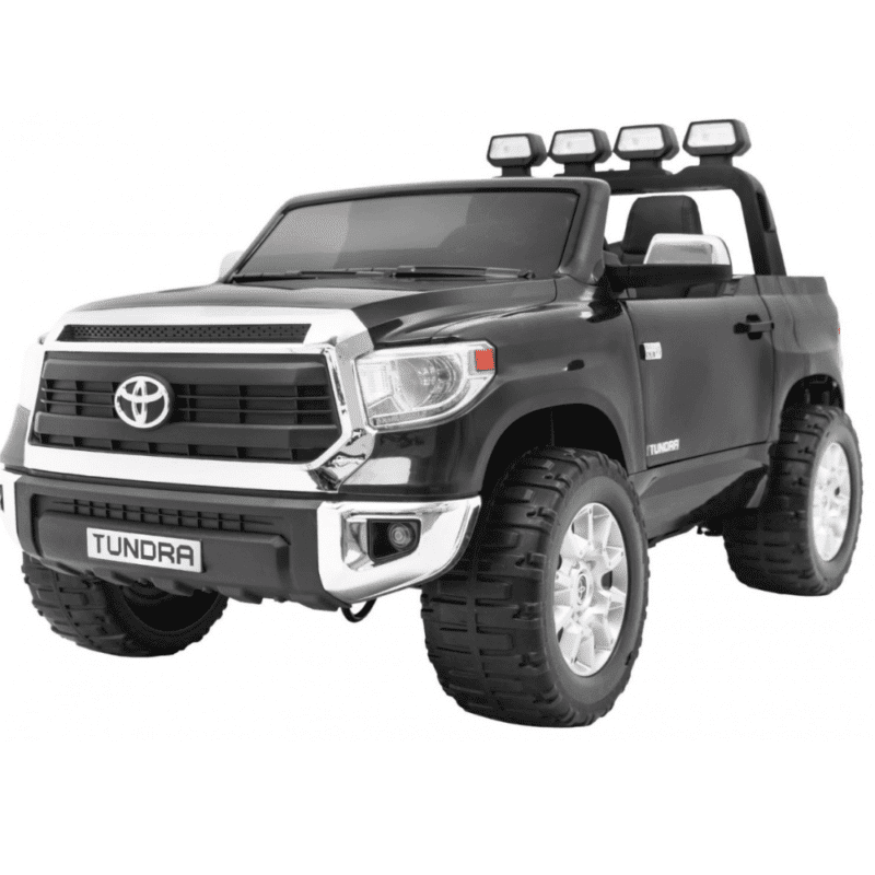 toyota tundra xxl dla dzieci czarny pilot bagaznik led audio eva wolny start - zdjecie produktu 1