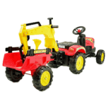 Traktor Na Pedały Czerwony Tr3007 - obrazek 6