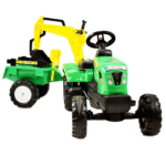 Traktor Na Pedały Zielony Tr3007 - obrazek 3