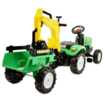 Traktor Na Pedały Zielony Tr3007 - obrazek 6
