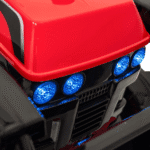 traktor spychacz g320 dla najmlodszych dzieci czerwony ruchoma lyzka melodie klakson swiatla led - zdjecie produktu 10