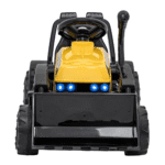 traktor spychacz g320 dla najmlodszych dzieci zolty ruchoma lyzka melodie klakson swiatla led - zdjecie produktu 4