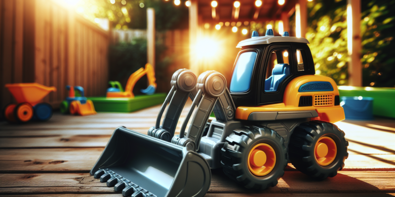 # SEO-Optimized Alt Text Options## Option 1 (10 words):
Elektryczna koparka dla dzieci na akumulator z żółtą kabiną kierowcy## Option 2 (12 words):
Żółta koparka dla dzieci z łyżką - zabawka elektryczna na akumulator## Option 3 (11 words):
Koparka dla dzieci - elektryczny pojazd dziecięcy z ruchomym ramieniem roboczym## Option 4 (9 words):
Dziecięca koparka elektryczna na akumulator do jazdy i kopania---**Note:** Choose the option that best matches your actual image content. Each variant naturally incorporates the main keyword "koparka dla dzieci" while providing clear, descriptive information for both users and search engines.