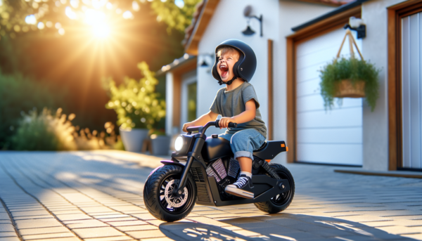 Here are several SEO-optimized alt text options for images related to "motorek na akumulator":**General product images:**
- Czerwony motorek na akumulator dla dzieci stojący na podjeździe
- Elektryczny motorek dla dziecka z dwoma kołami bocznymi bezpieczeństwa
- Motor na akumulator dla dzieci z realistycznymi detalami motocykla**Child riding:**
- Chłopiec jadący na elektrycznym motorku dla dziecka w ogrodzie
- Dziecko w kasku na motorku na akumulator podczas zabawy
- Uśmiechnięta dziewczynka siedząca na motorze na akumulator dla dzieci**Detail shots:**
- Panel sterowania motorka na akumulator z przyciskami i wyświetlaczem
- Koła boczne zapewniające bezpieczeństwo w elektrycznym motorku dla dziecka
- Akumulator i ładowarka do motora na akumulator dla dzieci**Multiple products:**
- Różne modele motorków na akumulator dla dzieci w różnych kolorachEach option is 8-15 words and naturally incorporates the target keywords while describing specific image content.