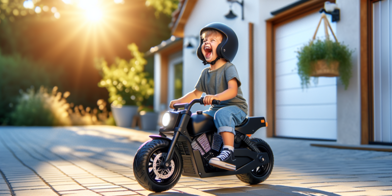 Here are several SEO-optimized alt text options for images related to "motorek na akumulator":**General product images:**
- Czerwony motorek na akumulator dla dzieci stojący na podjeździe
- Elektryczny motorek dla dziecka z dwoma kołami bocznymi bezpieczeństwa
- Motor na akumulator dla dzieci z realistycznymi detalami motocykla**Child riding:**
- Chłopiec jadący na elektrycznym motorku dla dziecka w ogrodzie
- Dziecko w kasku na motorku na akumulator podczas zabawy
- Uśmiechnięta dziewczynka siedząca na motorze na akumulator dla dzieci**Detail shots:**
- Panel sterowania motorka na akumulator z przyciskami i wyświetlaczem
- Koła boczne zapewniające bezpieczeństwo w elektrycznym motorku dla dziecka
- Akumulator i ładowarka do motora na akumulator dla dzieci**Multiple products:**
- Różne modele motorków na akumulator dla dzieci w różnych kolorachEach option is 8-15 words and naturally incorporates the target keywords while describing specific image content.