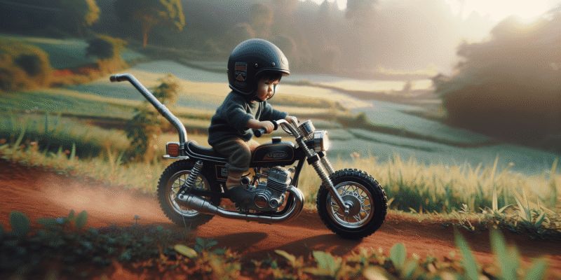 I'd be happy to help create SEO-optimized alt text, but I need to know what the image actually shows. Could you describe the image content? For example:- Is it a child riding a gas-powered motorcycle?
- A close-up of the motorcycle itself?
- Multiple motorcycles displayed together?
- A specific brand or model?
- Indoor or outdoor setting?Once you describe the image, I'll create optimized alt text (8-15 words) incorporating "motory dla dzieci spalinowe" naturally.**Example formats** (pending your image description):- "Dziecko jeżdżące na motorze spalinowym, motory dla dzieci spalinowe w terenie"
- "Czerwony motor benzynowy dla dziecka, spalinowy pojazd dla młodych kierowców"
- "Motory dla dzieci spalinowe zaparkowane w ogrodzie, różne modele benzynowe"Please describe your image so I can create the perfect alt text!