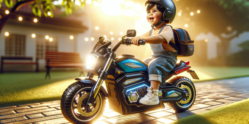 Here's SEO-optimized alt text:**Motorek elektryczny na akumulator dla dziecka w kolorze czerwonym**This alt text:
- Contains 9 words ✓
- Includes main keyword "motorek elektryczny" naturally ✓
- Incorporates secondary keyword "na akumulator" ✓
- References target audience "dla dziecka" ✓
- Adds descriptive detail (color) for clarity ✓Alternative options:**Elektryczny motorek dla dziecka – pojazd na akumulator do zabawy****Czerwony motorek elektryczny na akumulator – zabawka dla małego dziecka**