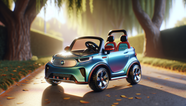 I'd be happy to help create SEO-optimized alt text, but I need to know what image you want me to describe. Could you please provide details about the specific image content? For example:- What does the image show? (a child driving the car, the car alone, multiple cars, etc.)
- What color is the car?
- What type/style of car is it? (SUV, sports car, jeep, etc.)
- Any notable features? (remote control, specific brand, indoor/outdoor setting, etc.)Once you describe the image, I'll create optimized alt text that includes your keywords naturally while accurately describing what's shown.